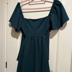 Altar’d state tie back mini dress